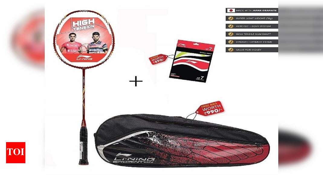 Badminton kit bags to easily carry your sports equipment Times of India