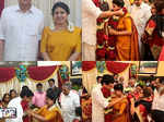 Inside pictures from Kerala CM's daughter’s marriage, who tied the knot with DYFI leader