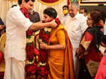 Inside pictures from Kerala CM's daughter’s marriage, who tied the knot with DYFI leader