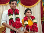 Inside pictures from Kerala CM's daughter’s marriage, who tied the knot with DYFI leader