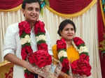 Inside pictures from Kerala CM's daughter’s marriage, who tied the knot with DYFI leader