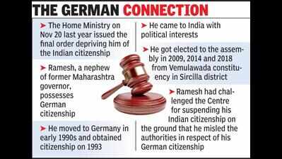 Citizenship row: TRS MLA gets breather