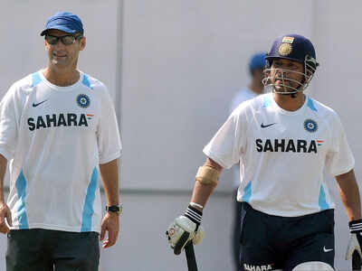 File Pic: Gary Kirsten (L) and Sachin Tendulkar (Getty Images)