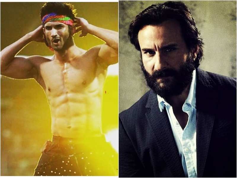 Did You Know Sushant Singh Rajput Once Danced Behind Saif Ali Khan As A Background Dancer Hindi Movie News Times Of India