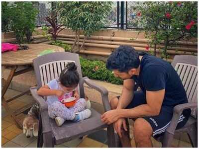 Kunal Kemmu's adorable photo with his 'little sunshine' Inaaya Naumi Kemmu is the cutest thing you'll see on the internet today