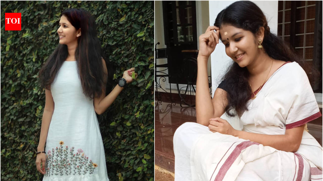 From Kerala saree to linen dress: Uppum Mulakum fame Juhi Rustagi gives ...