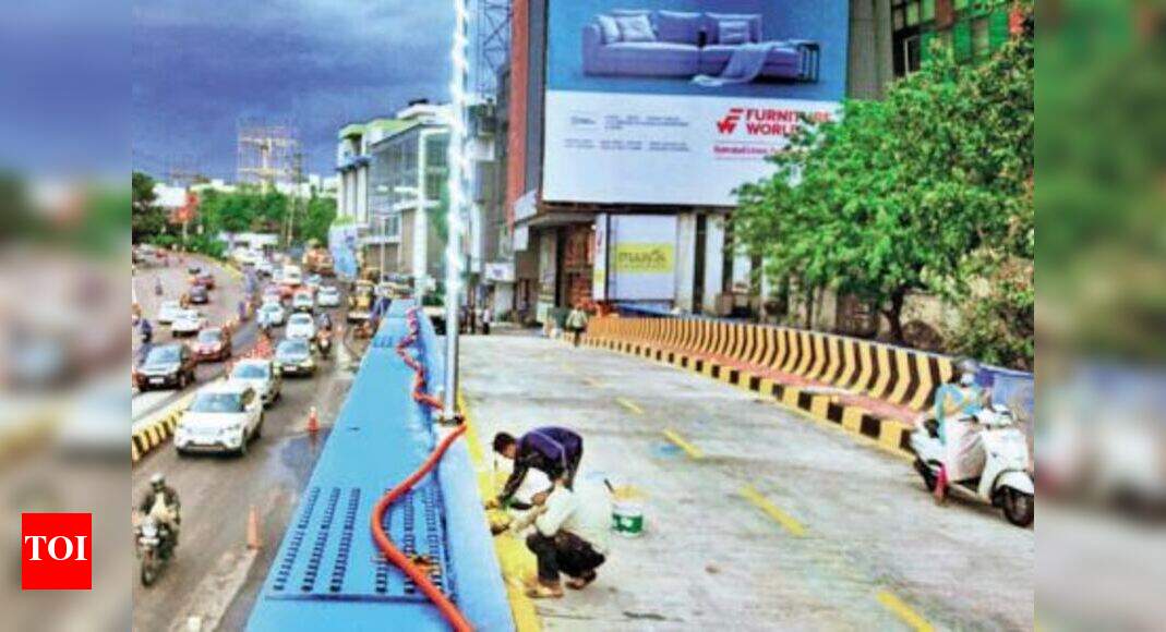 Panjagutta steel bridge ready, open for public from today Hyderabad