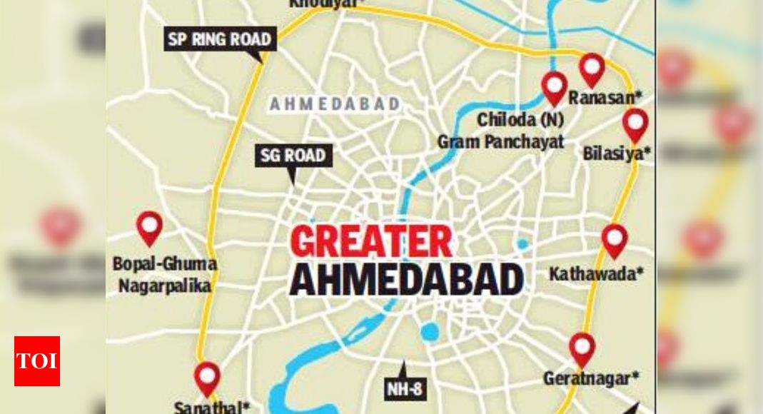 Ahmedabad to Dholera 109 Km Long Ten Lane Expressway