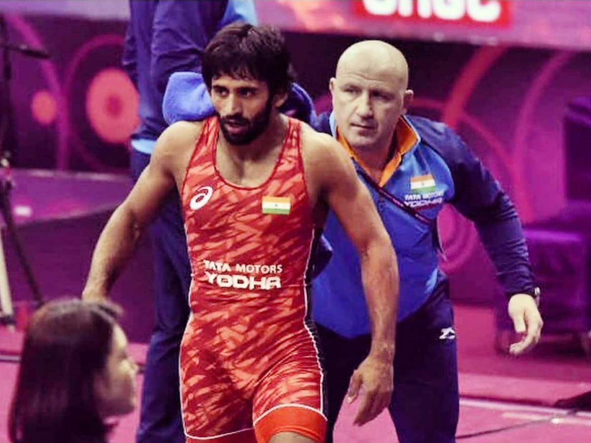 Bajrang Punia Not Just India Half Of Georgia Supports Bajrang Punia In A Medal Bout Says Georgian Coach Shako Bentinidis More Sports News Times Of India