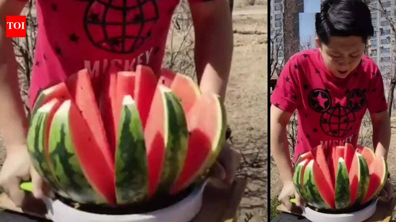 Viral video: Hacker in chief, but for watermelons