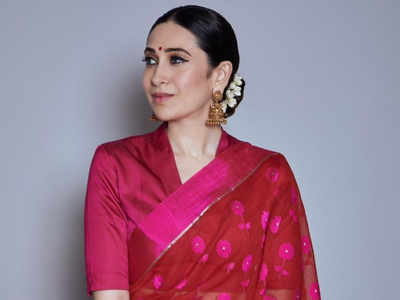 From brocade jackets to Benarasi dupatta: How to wear silk outfits like Karisma Kapoor