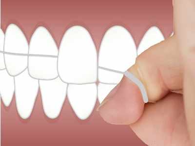 Maintain your oral hygiene using dental floss regularly