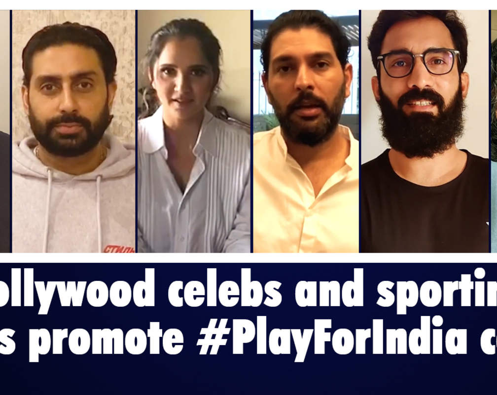 
Bollywood celebs and icons promote #PlayForIndia cause
