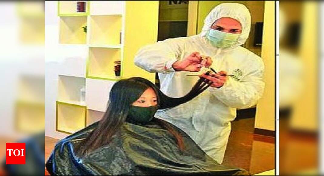 AP: PPE the new attire for back-to-work residents | Visakhapatnam News ...