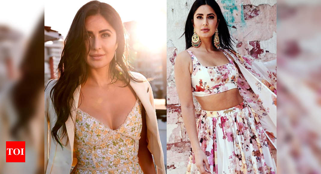 How to master the floral trend like Katrina Kaif this summer - Times of  India