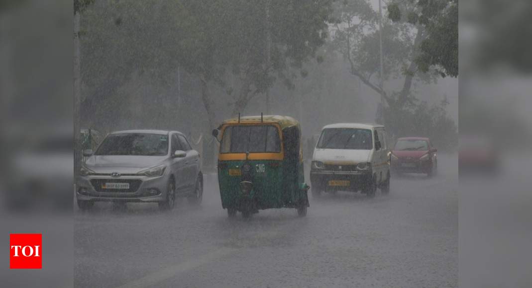 Rains in Delhi bring relief from sultry heat, slight dip in ...