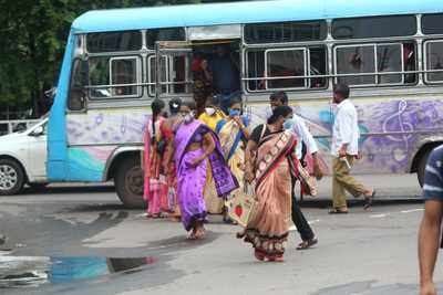 Public transport grapples with enforcement of social distancing