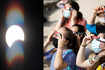Spectacular pictures of 'ring of fire' solar eclipse from around the world