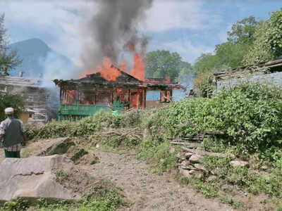 The loss is stated to be in lakhs and short-circuit is being considered the reason behind the incident.