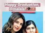 Priyanka Chopra and Malala Yousafzai