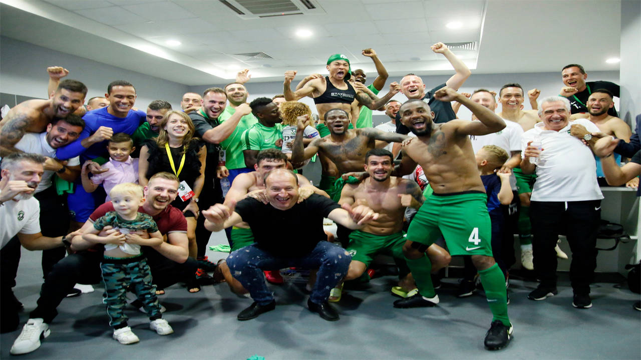 Ludogorets make history with 10th straight Bulgarian title