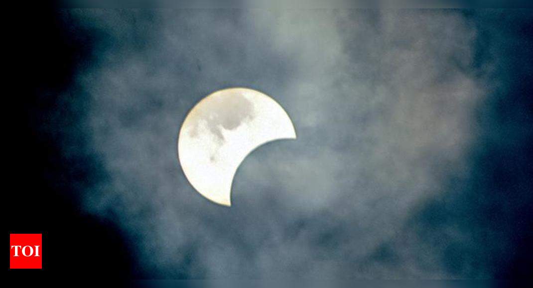 Cloudy skies block view of annular solar eclipse in Hyderabad