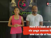 Actress and fitness enthusiast Ragini Chandran demonstrates six yoga asanas one can do at home
