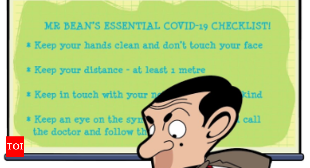 What's Mr Bean doing on WHO Covid-19 Checklist? - Times of India