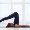 HD wallpaper leggings fitness model black hair yoga pants closed eyes   Wallpaper Flare