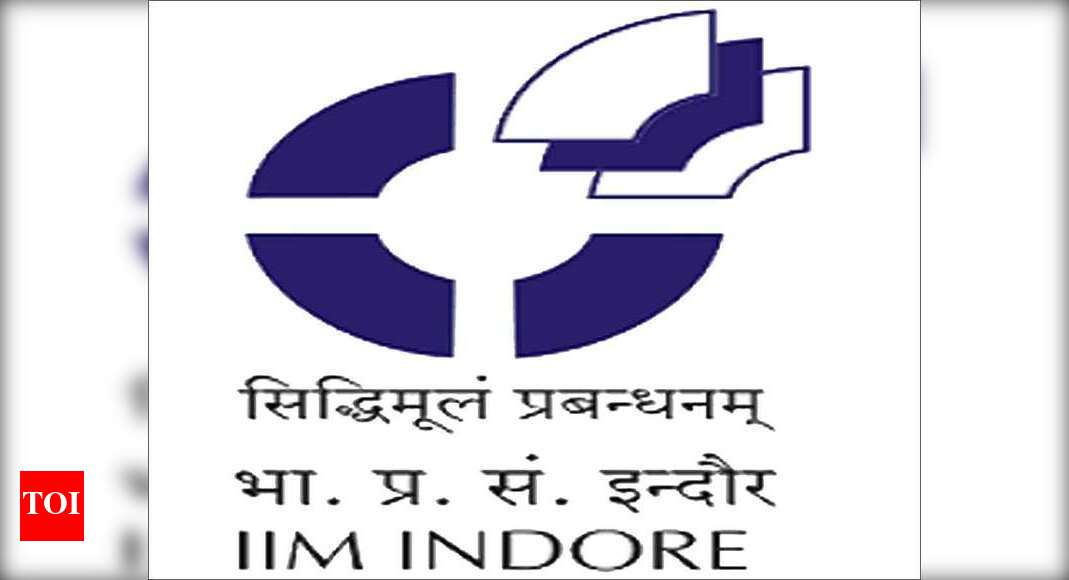 In Covid times, IIM-Indore inaugurates PG course virtually - Times of India