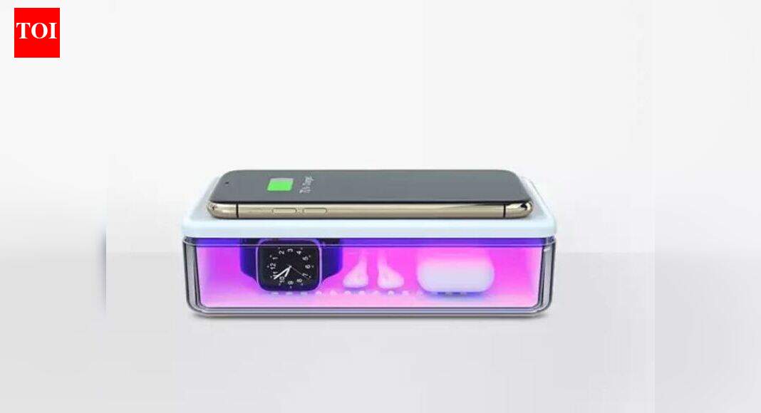 UV Sterilizer Box for Phones: UV Sterilizer Box to kill off germs from ...