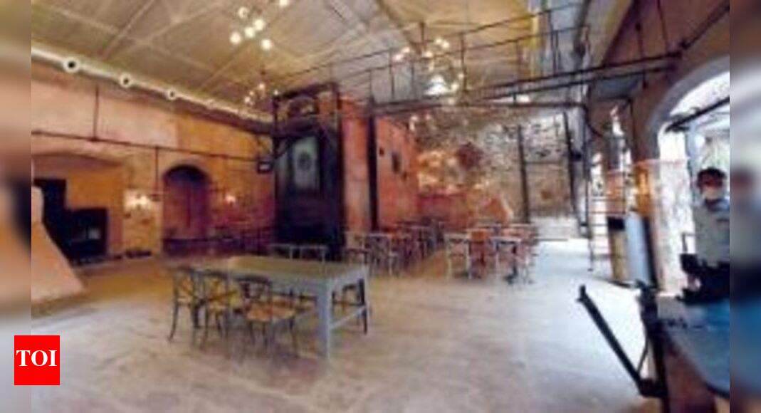 Centuryold pump house converted into cafeteria Jaipur News Times