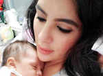 Choti Sarrdaarni fame Mansi Sharma reveals adorable picture of her newborn baby boy