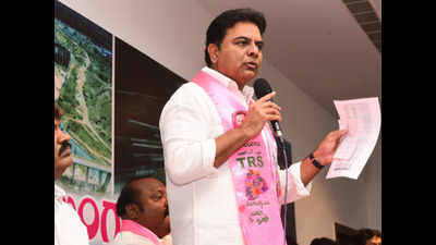 Telangana: KTR releases annual report of municipal administration