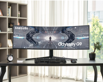 Samsung Odyssey G9 curved QLED gaming monitor with 240Hz refresh rate launched