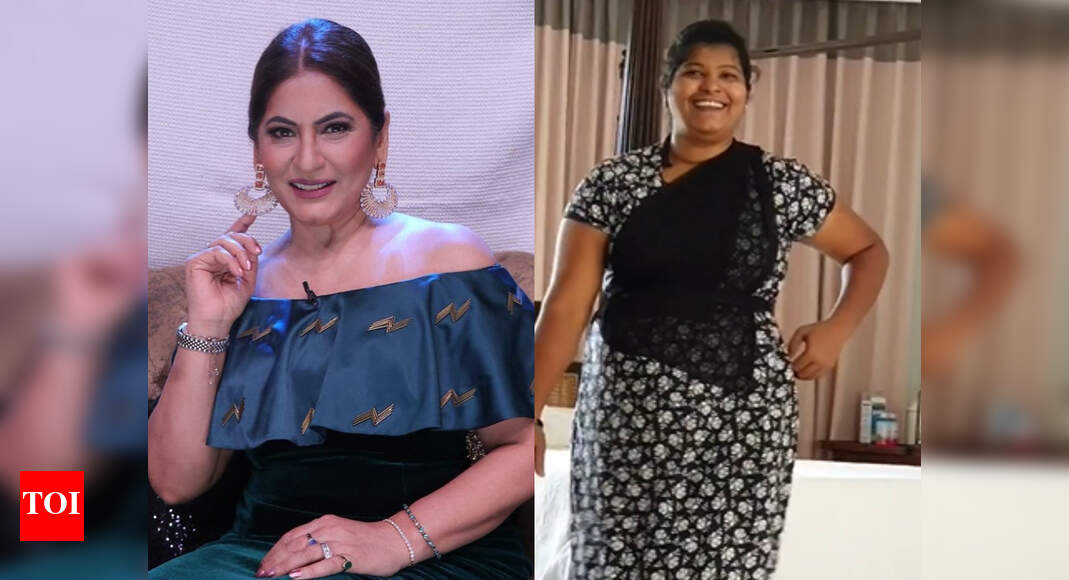 Archana puran singh thinks bhagyashri has the potential to become a collector, the latter says ‘i am proud of this job, i won’t leave you’ - times of 