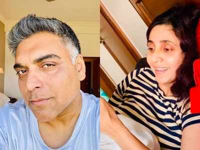 Ram Kapoor Shoots A Crazy Video Of Wife Gautami Singing; Jokes 'Mujhe ...