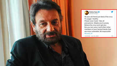 Shekhar Kapur loses a friend due to novel coronavirus, urges people to be more responsible and wear mask