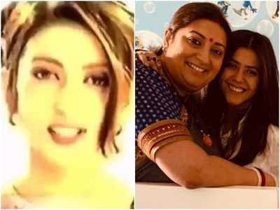 Ekta Kapoor shares a throwback video of Smriti Irani from her 'Miss India pageant' days; says 'success comes to those who work hard'