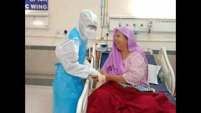They nurse hope in patients isolated from their families in Ahmedabad