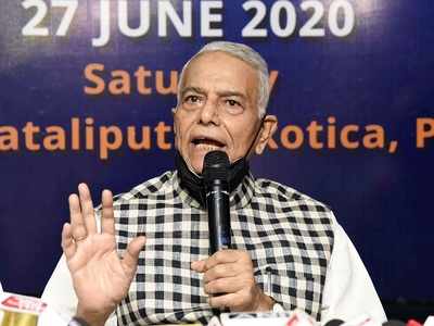 'Sheer profiteering' by Centre: Yashwant Sinha on fuel price hike