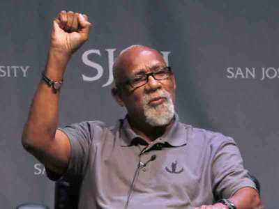 John Carlos, US athletes take stand to end Olympic protest rule
