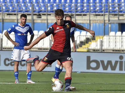 Genoa hit back with two penalties to draw at Brescia