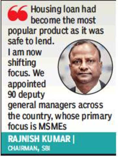 SBI will focus on lending to MSMEs, says chairman