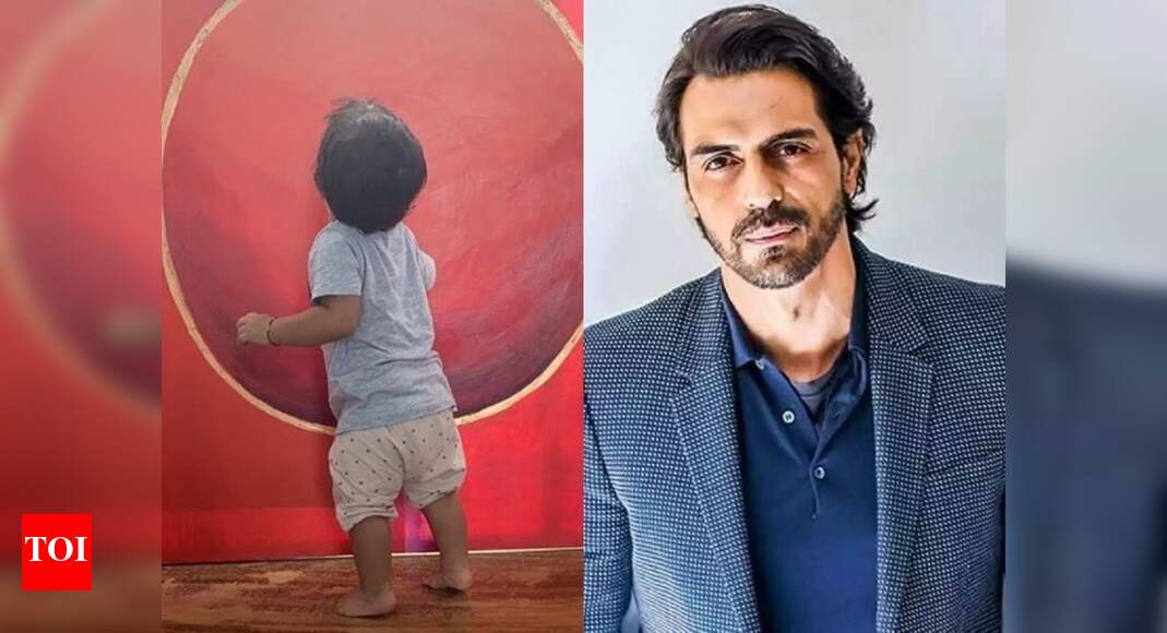 Fans shower Arjun Rampal's son Arik with love as the actor shares an ...