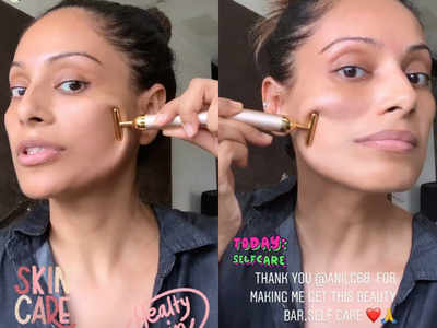 This is how Bipasha Basu is pampering her skin at home; see picture here