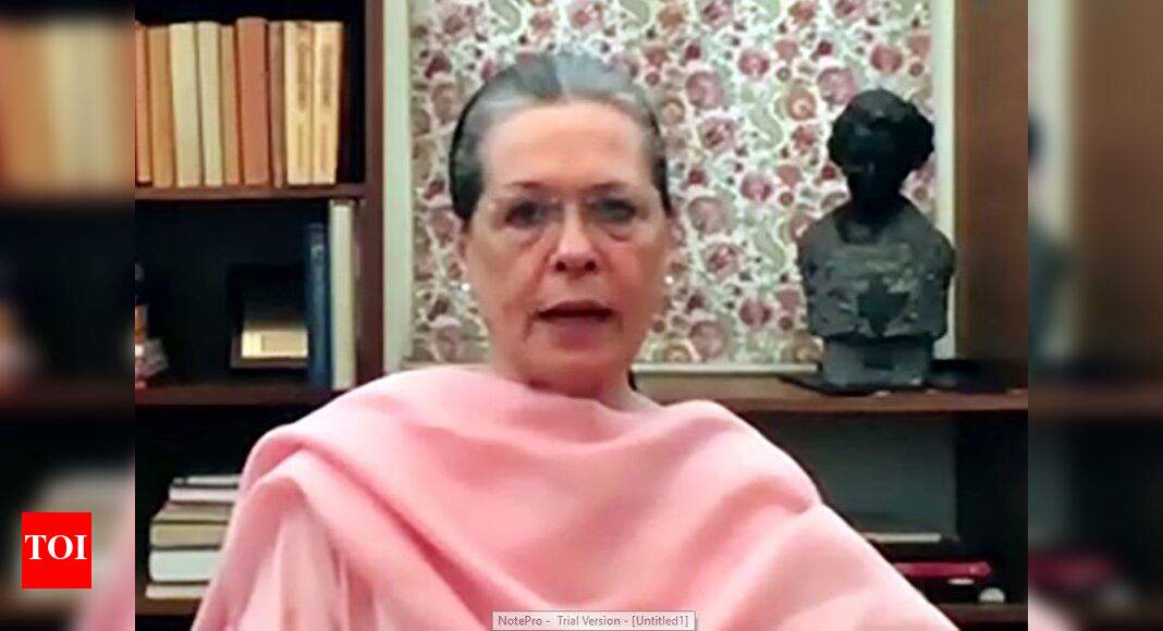 Govt 'extorting' people with fuel price hikes: Sonia Gandhi | India News 1 Govt 'extorting' people with fuel price hikes: Sonia Gandhi | India News 1
