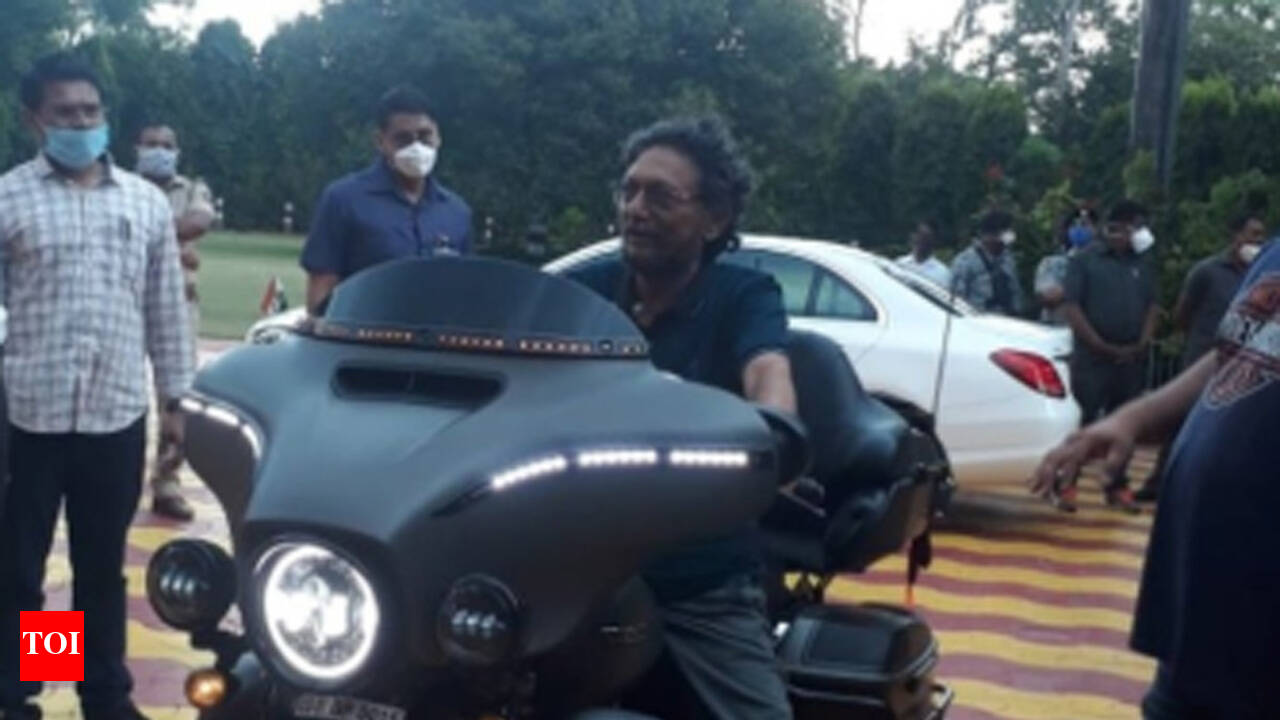 CJI did not know about owner of Harley Davidson bike did not ride it India News Times of India