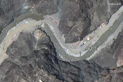 Ladakh face-off: LAC satellite images show helipad expansion by China