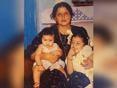 Taapsee Pannu shares an adorable childhood picture with mom and sister ...